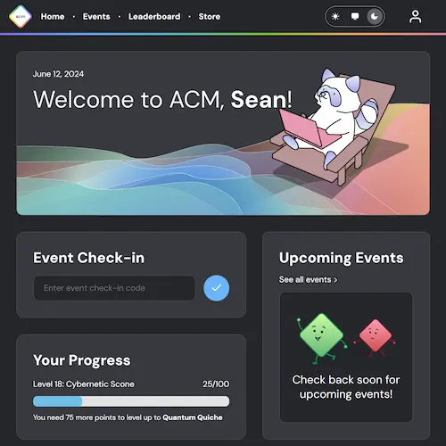 Thumbnail for ACM Membership Portal
