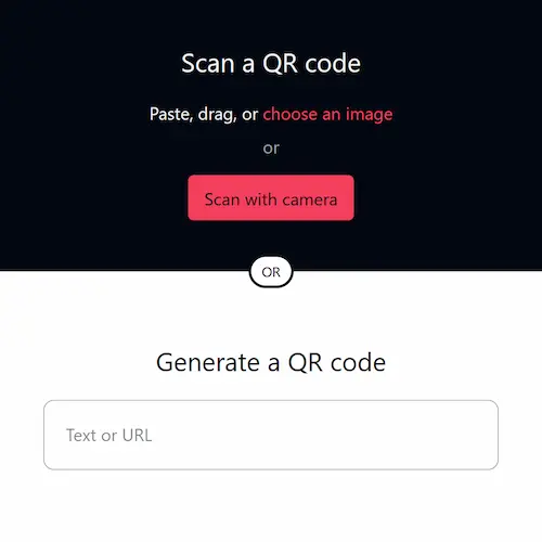 Thumbnail for QR Code Generator & Scanner