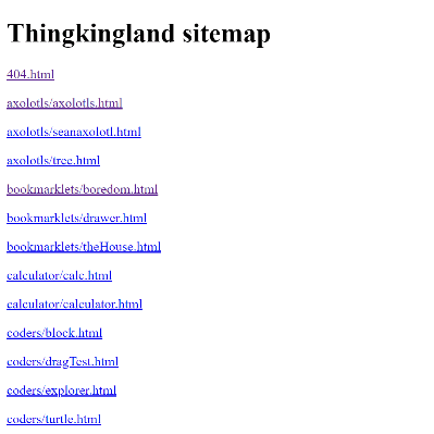 Thumbnail for Thingkingland