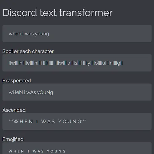 Thumbnail for Text transformer